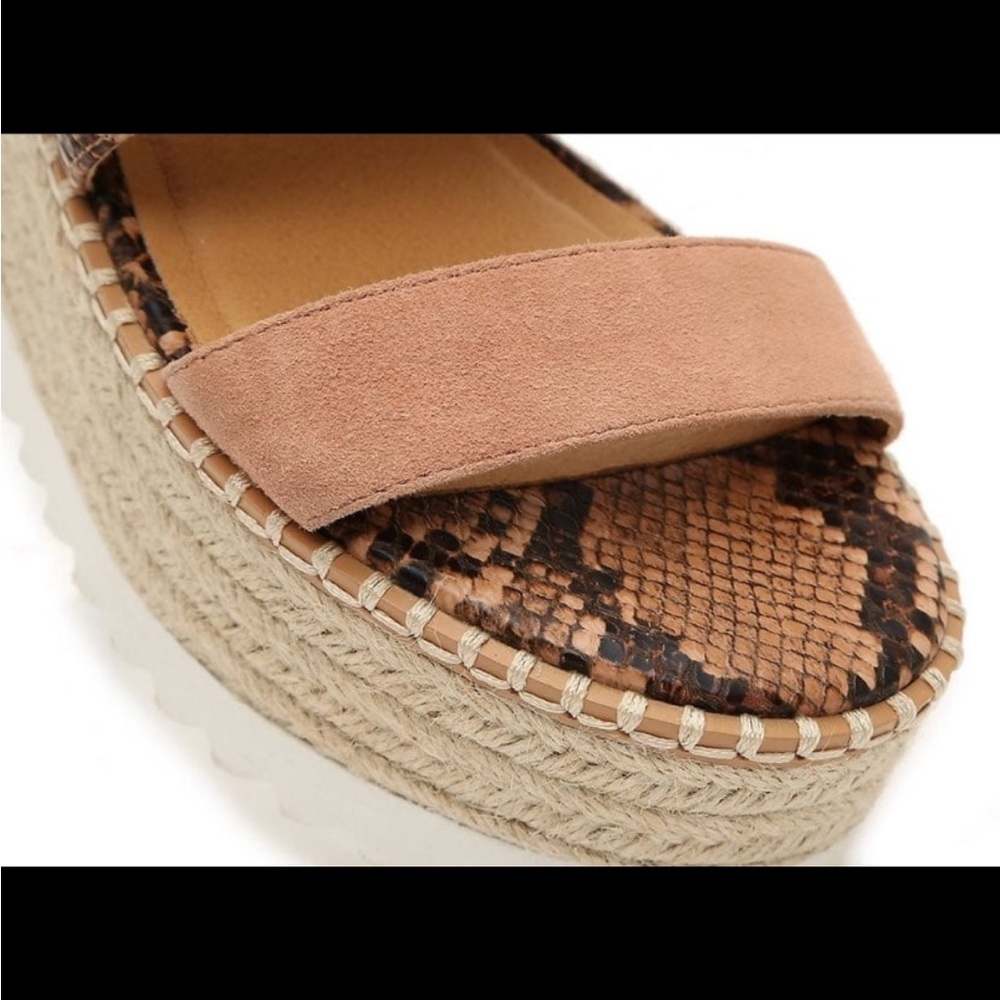 Crown Vintage Espadrille Wedge Sandals - Picture 12 of 13